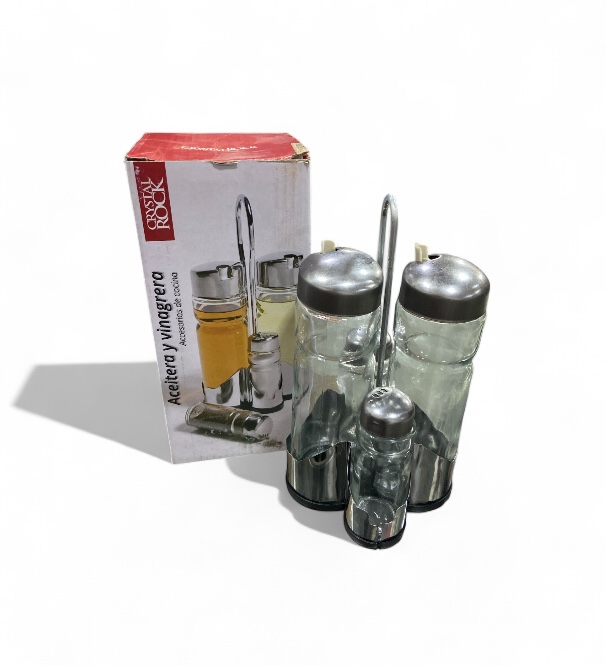 [6916466110235] ALCUZA X 4 ACERO CRYSTAL ROCK